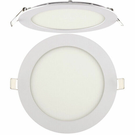 LED-paneel | 5 Watt | Rond | Inbouwplafondlamp (natuurlijk wit) &Oslash;70mm