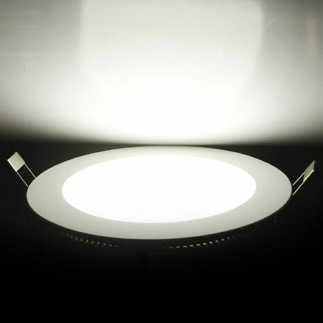 LED-paneel | 5 Watt | Rond | Inbouwplafondlamp (natuurlijk wit) &Oslash;70mm