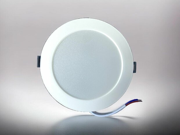 LED-paneel | 12 Watt | Rond | Inbouwplafondlamp (natuurlijk wit) &Oslash;112mm