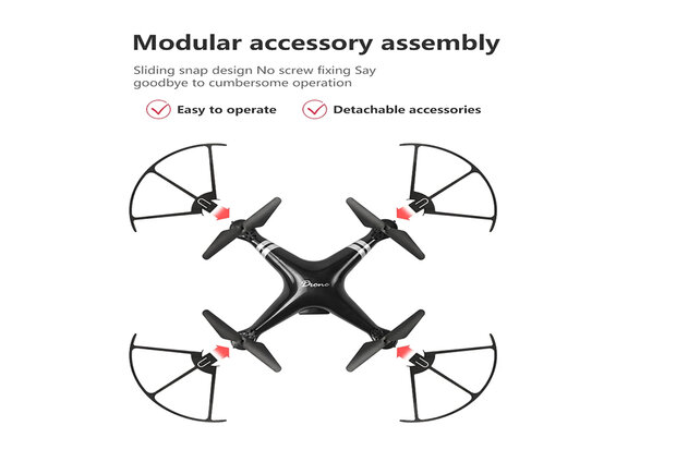 Drone 2.4gh - afstand bestuurbaar - hover mode - take off/landing