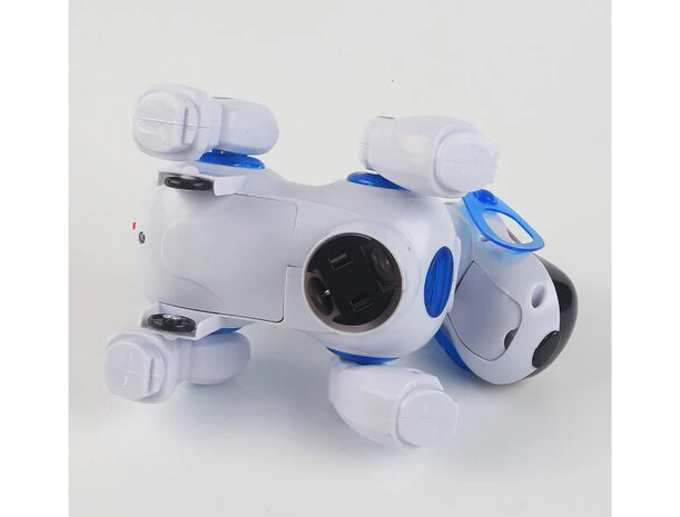 Chien robot LeLe - aboie et musique - interactif - lumi&egrave;res - mouvements