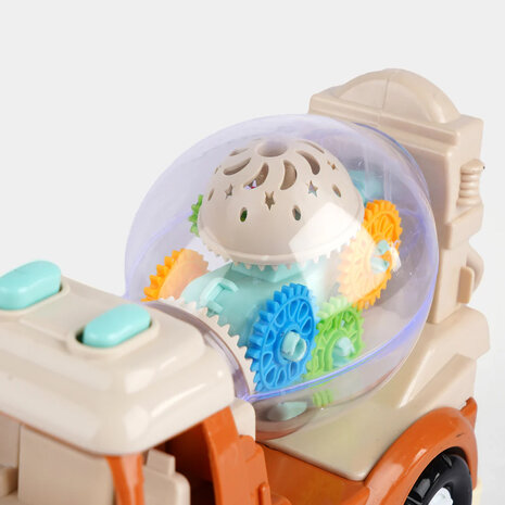 Gear Truck toy car with light and can drive - spinning gears and making sound