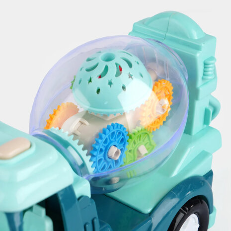 Gear Truck toy car with light and can drive - spinning gears and making sound