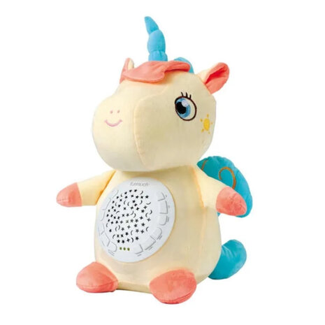 Baby Knuffeldier Unicorn - baby projector speelgoed - Funmuch Toys