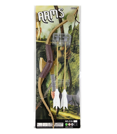 Bow and arrow toy - ARMS - 2x arrow