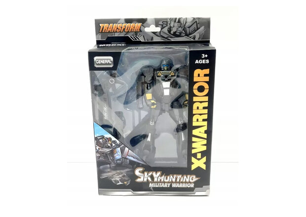 Transformez l&#039;arm&eacute;e X-Warrior Sky Hunting - robot et h&eacute;licopt&egrave;re 2 en 1