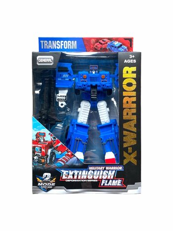 Transform X-Warrior ExtingGuish Flame &ndash; Roboter und Auto 2in1