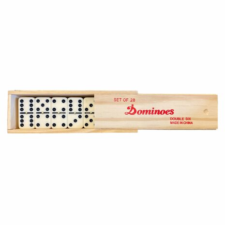 Domino double 6 grand avec &eacute;pingle.