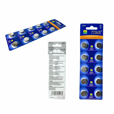 AG 13 / 357A Button cell batteries Alkaline