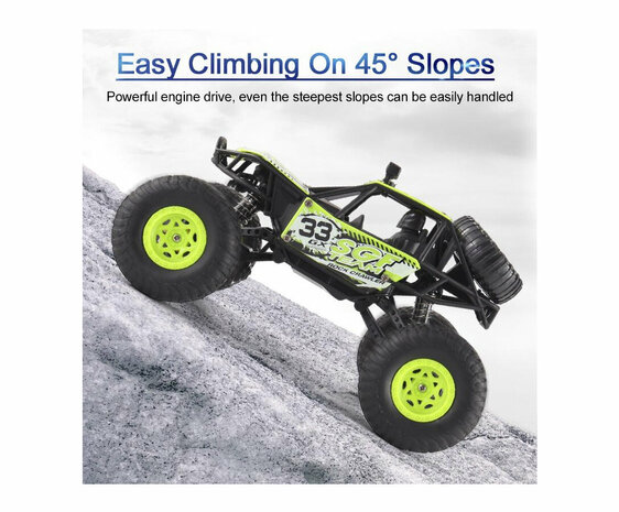 RC Rock Crawler Climbing Car - 1:20 RC monster car - voiture t&eacute;l&eacute;command&eacute;e