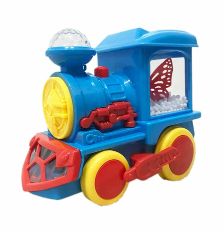 Toy Train Series locomotive - train with disco lights, sound and rides