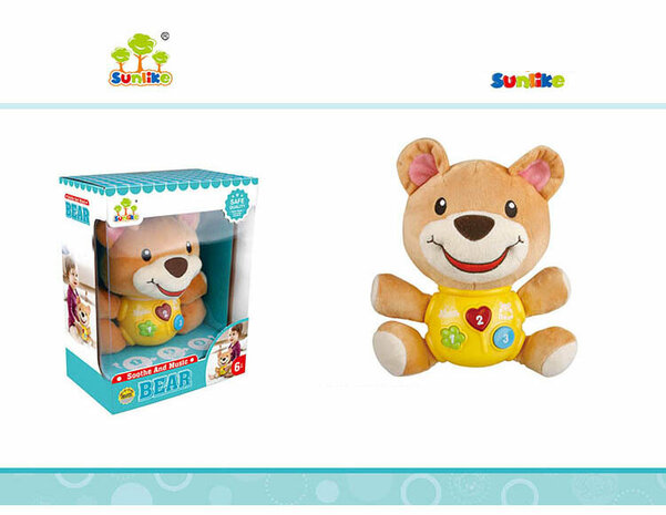 Baby toys Plush bear - toys for newborn babies from 0 to 36 months