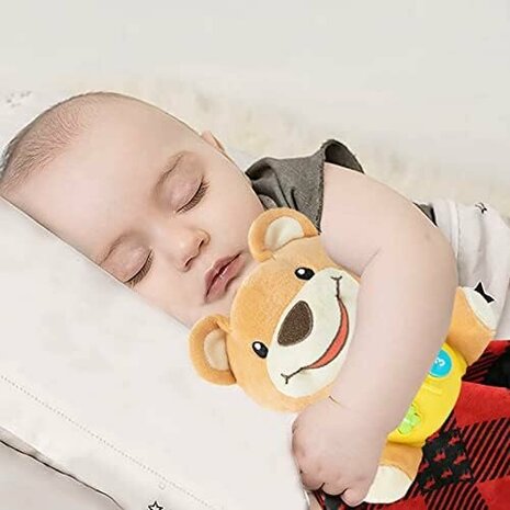 Jouets b&eacute;b&eacute; Ours en peluche - jouets pour nouveau-n&eacute;s de 0 &agrave; 36 mois