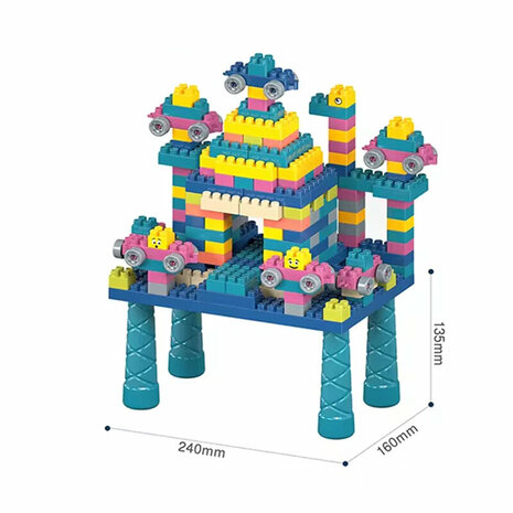 Bouwblokjes - set 360 bouwsteentjes - Building blocks R