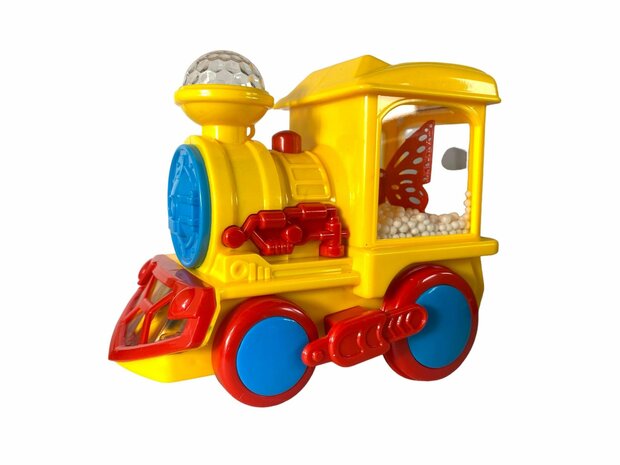 Toy Train Series locomotive - train with disco lights, sound and rides