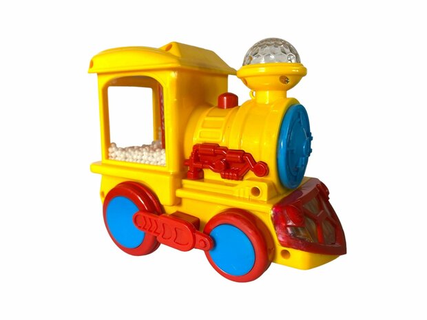 Toy Train Series locomotive - train with disco lights, sound and rides