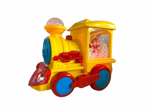 Toy Train Series locomotive - train with disco lights, sound and rides