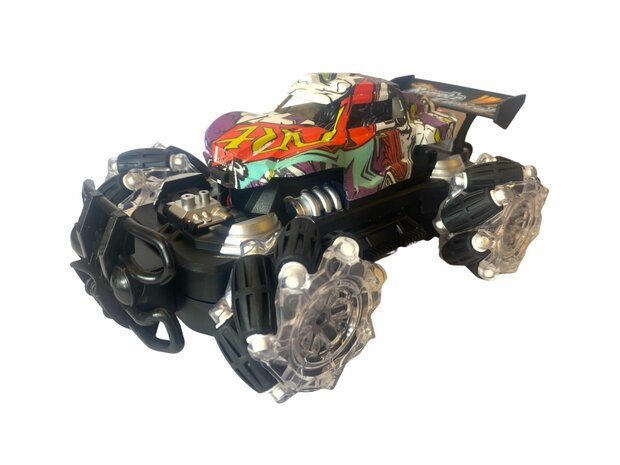 RC Auto - STUNT CROSS CAR - Rc monster car  -2.4GHz 1:18