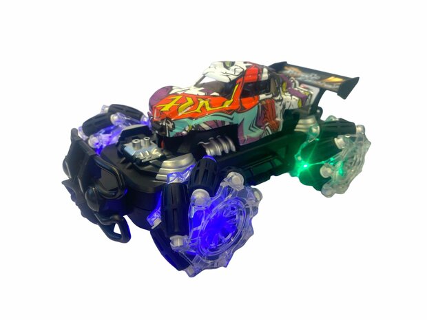 RC Auto - STUNT CROSS CAR - Rc monster car  -2.4GHz 1:18