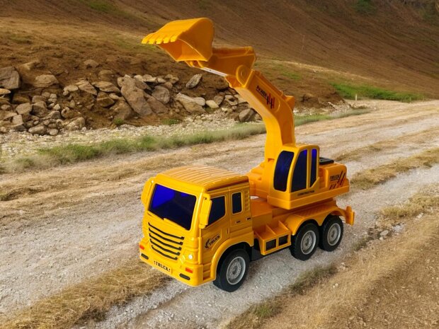 RC EXCAVATOR TOY TRUCK 27MHz 1:16