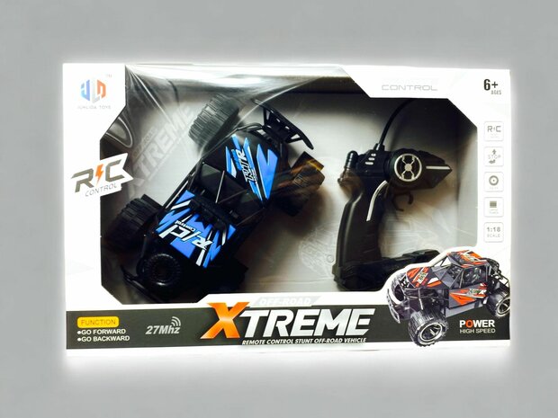 RC Car toy Xtreme 1:18 black