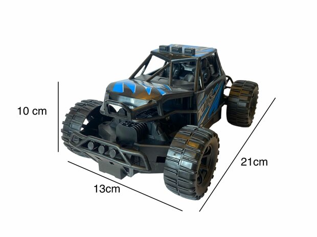 RC Auto speelgoed  Xtereme 1:18 Zwart 