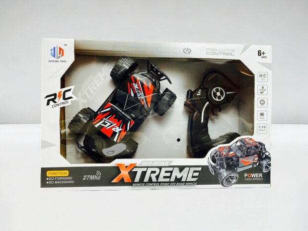 RC Car toy Xtreme 1:18 black