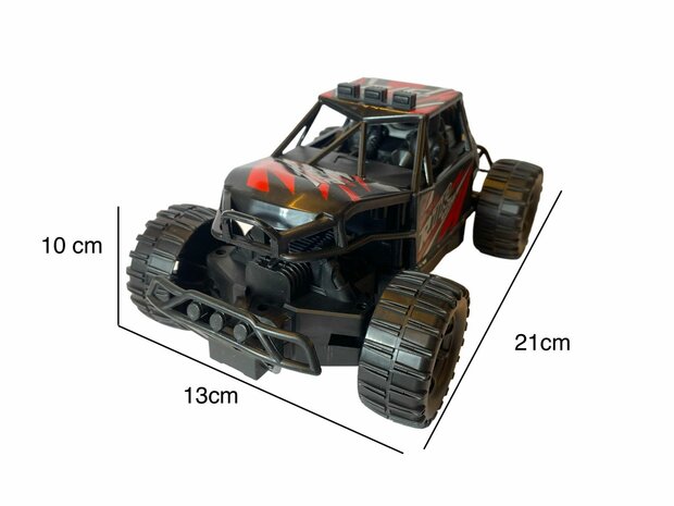 RC Auto speelgoed  Xtereme 1:18 Zwart 