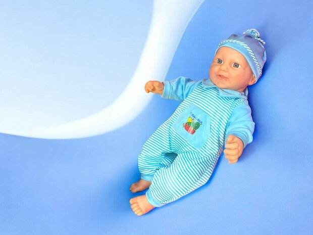 Baby doll sweet with different baby sounds + accessories - 46cm