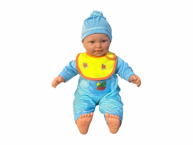 Baby pop sweet met verschillende baby geluiden + accessoires - 46cm 