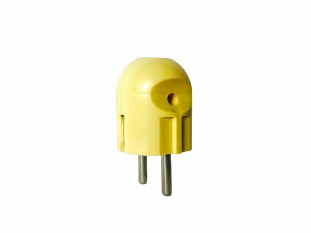 Flip plug Gold color with protective earth