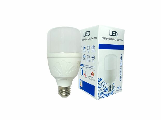 LED lamp - E27 fitting - 1W replaces 15w - 6500K daylight white Energy A