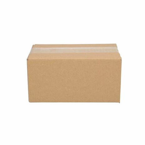 Single wave shipping box (18.6 x 12.4 x 8.8 cm)