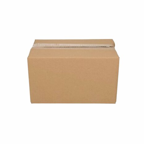 Single wave shipping box (25 x 15 x 14 cm)