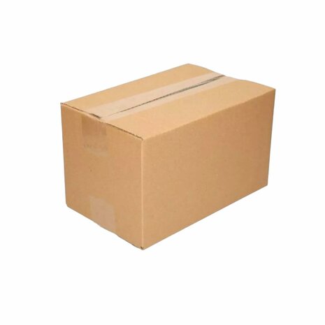 Single wave shipping box (25 x 15 x 14 cm)