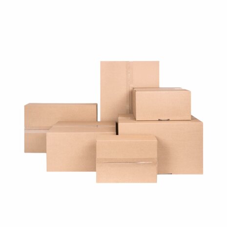 Single wave shipping box (30,5 x 21,5 x 10 cm)