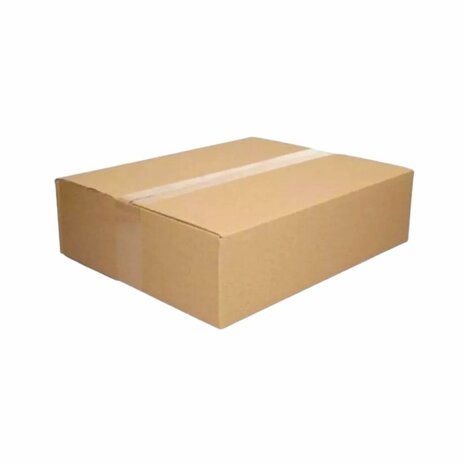 Single wave shipping box (37,5 x 30 x 10 cm)