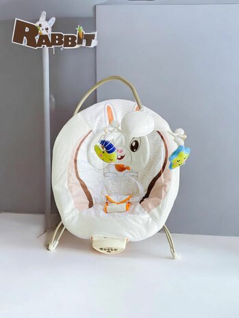 Baby Bouncer - Babygo - Bouncer Bouncer with Music and Vibration Function CALMING VIBRATION