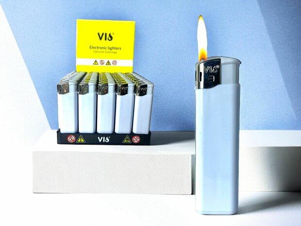 Lighters - for printing - soft rubber - refillable - 50 pieces in tray