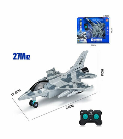 Remote Controlled Jet Fighter F16 USA - Rc Aircraft - Toys