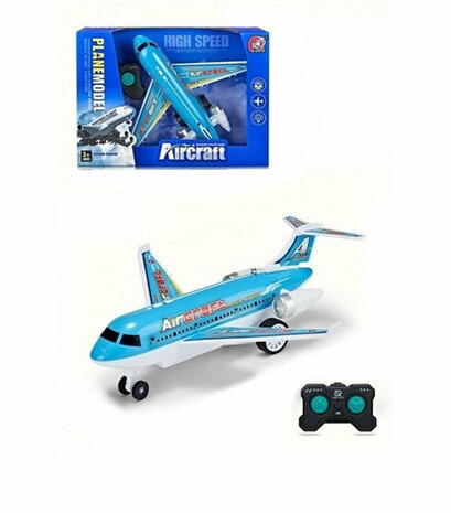 Jouet d&#039;avion RC - Avion t&eacute;l&eacute;command&eacute; 787 bleu