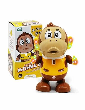 Swinging Monkey - Dancing toy monkey with sound and can move