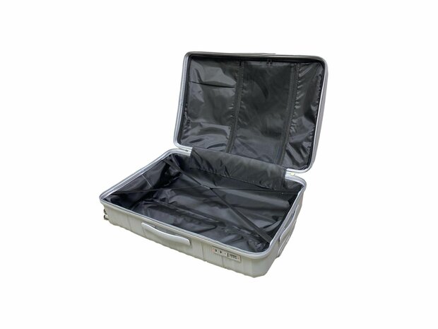 Ensemble de valises - Ensemble de trolley 3 pi&egrave;ces - Valise de voyage en silicone PP Luxe