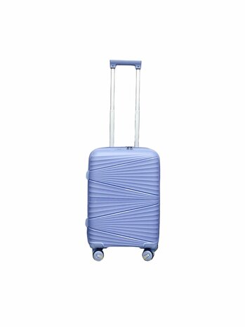 Ensemble de valises de luxe - Ensemble de trolley 3 pi&egrave;ces - Valise de voyage en silicone PP Bleu clair