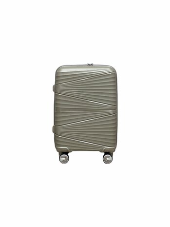 Ensemble de valises de luxe - Ensemble de trolley 3 pi&egrave;ces - Valise de voyage en silicone PP Marron moka