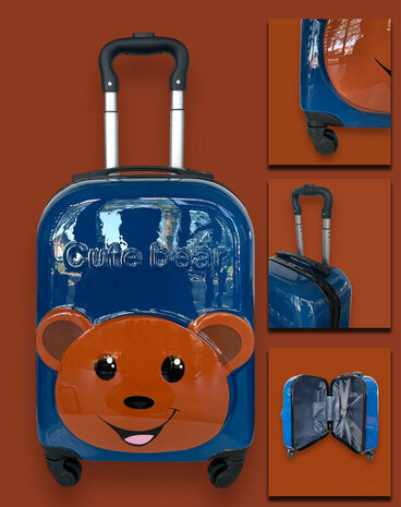 Valise enfant - Bagage &agrave; main - Teddy Bear - 31L