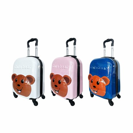 Children&#039;s suitcase - Hand luggage - Teddy Bear - 31L