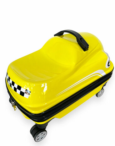 Kinderkoffer - Sit and Walk Car - 2 in 1 - 32L