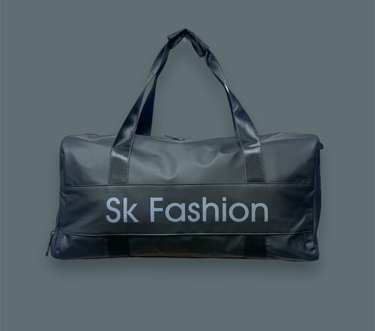 Sports - Travel - Gym - Bag Black - Water Resistant - 50 x 25 x 25 cm