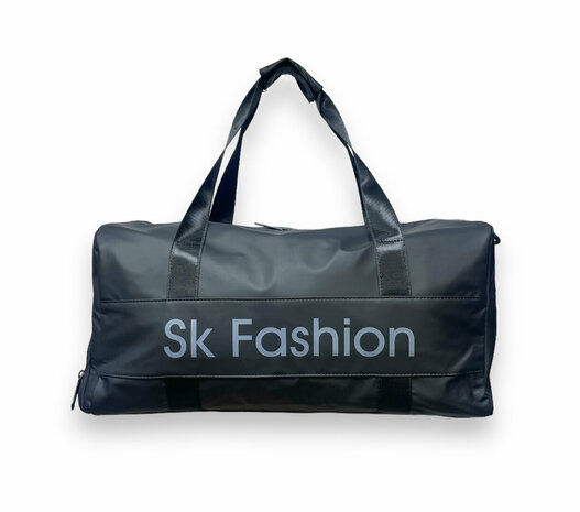 Sports - Travel - Gym - Bag Black - Water Resistant - 50 x 25 x 25 cm